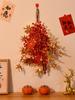 Decoración de Guirnalda para el Festival de Medio Otoño Adornos Colgantes, Decoración para el Año del Caballo Nuevo Hogar, Linternas con Caracteres de Fortuna Brillantes, Suministros de Decoración Festiva para el Día Nacional en la Sala de Estar
