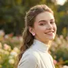 Aretes de Mariposa Estilo Celebridad de Internet Mismo Estilo Goteo de Aceite Joyería Coreana Dongdaemun Estilo Frío Personalidad Retro Aretes Elegantes