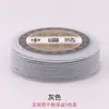 Colar e pulseira trançados da marca Lis com padrão de lírio, cordão não elástico de 2 mm, macio, cordão para pingente DIY feito à mão