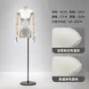 Maniquíes de Exhibición para Tienda de Ropa, Exhibidores de Ropa para Mujer, Accesorios para Escaparates, Cuerpo Plano, Muñeco de Pecho Plano, Maniquí de Medio Cuerpo, Muñeca Maniquí Estilo Coreano