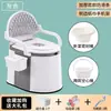 Inodoro Portátil para Mujeres Embarazadas, Escupidera Portátil para Ancianos, Cubo para Orina, Orinal, Silla Taburete, Escupidera de Mesita de Noche para Niños