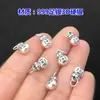 Prata Pura s999 Moeda de Cobre da Sorte Retrô Pingente de Sacola da Sorte Corda de Mão Trançada Pulseira Colar Acessórios DIY Feitos à Mão
