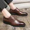 Zapatos de cuero Amazon de punta estilo británico, nuevo estilo transfronterizo, mocasines, adecuados para la oficina, ocasiones casuales y bodas