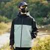 Chaqueta casual de exterior 2026, tres en uno, con forro polar, a prueba de viento, impermeable, a prueba de frío, cálida, con capucha ajustable