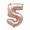 Balões de Número Personalizáveis Amazon 16 polegadas para Festa de Aniversário Decoração Conjunto de Balões de Folha de Alumínio Atacado
