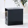 Caixa de Cartões Acrílica Moderna DIY Caixa de Armazenamento para Celebração de Casamento Decoração de Banquete Caixa de Doação Caixa de Votação para Eleição