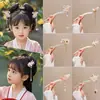 Accesorios para el Cabello de Niña Estilo Antiguo, Pasadores de Estilo Chino, Pasadores de Pasos para Niños, Borlas, Dinastía Han, Pasadores de Estilo Antiguo, Accesorios para el Cabello