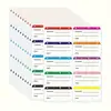 10 Adesivos/Folha Etiquetas de Armazenamento Adequadas para Organização da Cozinha, Marcação de Datas, Conteúdo, Roupas e Identificação e Descrição de Itens Diversos