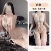 Charming Rabbit Lingerie Feminino Sexy Pure Desire Peito Pequeno Três Pontos Quadril Tentação Livre Cama Terno 2655