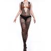 Lingerie Erótica Transfronteiriça, Bodysuits Estilo Europeu e Americano, Roupas Transparentes de Renda, Roupas Sexy de Renda, Comércio Exterior
