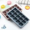 Bandeja de Hielo de Silicona con Forma de Rosa de Diamante Molde para Bolas de Hielo Cubitera de Hielo Cuadrada Molde Especial para Cubitos de Hielo Grandes para Whisky