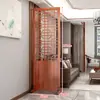 Divisória de Tela Sala de Estar Dobrável Móvel Estilo Chinês Moderno Entrada Sala de Estar Quarto Tela de Parede Madeira Maciça Escritório Decoração