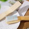 Cepillo de bambú natural para zapatos, cepillo de pelo duro para lavar zapatos, cepillo para alfombras, cepillo para ropa de uso doméstico, cepillo de mango largo, cepillo de limpieza para pisos, artefacto