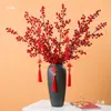 Vaso de Cerâmica Holly Salgueiro da Neve Salgueiro Prateado Diâmetro Grande Planta Verde Simples Mesa de Jantar Ajuste de Água Arranjo de Flores Enfeites