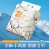 Toalla de lavado de algodón puro Montaje en pared Toalla 100% algodón Suave algodón para bebé Desechable con cordón Toalla facial Toalla limpiadora