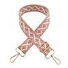 Nueva correa ancha de jacquard cruzado de 3.8 cm, correa larga gruesa para reducir la carga, correa de repuesto cruzada, accesorios para bolso de mujer