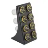 Juego de Especias Estilo Lujo con Frascos de Vidrio para Condimentos, Suministros de Cocina Sellados y a Prueba de Humedad, Estante de Almacenamiento para Juego de Frascos de Especias al por Mayor