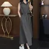 Conjunto de Moda de Dos Piezas de Verano de Tendencia para Mujer con un Elegante Diseño sin Mangas, Nuevo Conjunto de Falda y Blusa Chic Estilo Americano 2025