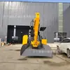 Máquina Trituradora de Minería bajo Pozo Correa Rastrillo Máquina de Escoria Túnel de Volcado Automático Oruga Limpiador Hidráulico de Escoria