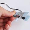 Pinza Multifunción con Gancho Acero Inoxidable Sin Marcas Pinza para Ropa Gancho Individual Perchero para Pantalones Pinza para Pantalones Falda Hogar Pinza Pequeña Individual