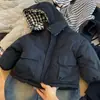 Jaqueta Grossa de Algodão Infantil Inverno 2026 Novas Roupas de Algodão Meninos Novo Estilo Casacos Jaqueta Acolchoada de Algodão com Forro de Fleece Top Bebê Inverno