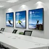 Pintura mural de cultura corporativa pintura decorativa inspiradora para oficina póster con lema para sala de conferencias caligrafía y pintura de LOGOTIPO