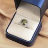 Europa y Estados Unidos nuevo traje de gema de diamante completo anillo de ajuste de apertura de tesoro de color circón transfronterizo joyería al por mayor