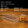Caja Rectangular de Plástico Transparente con Tapa, de Grado Alimenticio, para Regalo, Joyería, Almacenamiento, Exhibición, Caja Acrílica