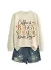 Suéter holgado color café Amazon Wish Sitio Independiente Moda Casual Nueva sudadera para mujer Comercio exterior