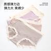 Pantaletas para Mujeres Embarazadas Cintura Alta Abdominal Levanta Glúteos Seda Antibacteriano 100% Algodón Entrepierna Primer, Segundo y Tercer Trimestre Shorts Triángulo Nuevo