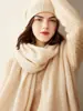 Bufanda de Punto Suave y Elegante 100% Cachemir Puro para Mujer, Chal Largo de Doble Uso y Calentador de Cuello Otoño e Invierno 2026