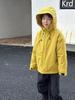 Chaqueta de Algodón con Capucha Impermeable, Resistente a las Manchas y Cálida Estilo Coreano para Niños, Parka Acolchada de Invierno para Niños y Niñas