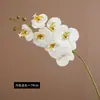 Orquídea Phalaenopsis artificial de tacto realista, adorno decorativo de alta gama, arreglo floral, adorno de Phalaenopsis, venta al por mayor de flores artificiales