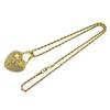 Collar con colgante de dos corazones rotos y medio con imán estéreo incrustado de diamantes, joyería hip hop europea y americana, gran oferta de Amazon