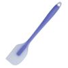 En stock, espátula de silicona translúcida grande integrada para crema, mantequilla, revolviendo pasteles, herramienta para hornear