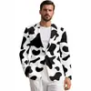 Comercio Exterior Transfronterizo Chaqueta de Traje para Hombre Casual de Negocios Traje Ajustado Manga Larga Chaqueta de un Solo Botón Abrigo Fiesta Boda