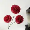 Hibisco para Casamento Flores Artificiais Flores de Seda Decoração de Casamento Materiais Florais Flores Artificiais Arranjo de Flores Flores de Peônia Rosa Flores de Hibisco
