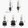 Lámpara LED antiniebla delantera para coche H1 H3 4014 30SMD lámpara antiniebla trasera 880 881 lámpara antiniebla T10 ancho