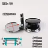 Tapa Pequeña 68mm/62mm Tapacubos Modificado para Rueda de Coche Diámetro 68mm Diámetro Interior 62mm Tapacubos Universal a Prueba de Polvo en Blanco