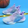 Zapatos de Baloncesto de Caña Alta Luminosos para Hombre Práctica Cancha de Cemento Botas de Práctica Adolescentes Estudiantes de Secundaria Estudiantes de Primaria Niños Grandes Zapatos Deportivos