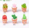 Micro paisaje simulación suculenta musgo jardinería paisajismo decoración accesorios DIY mini escritorio coche reducción adornos