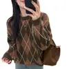 Novo Suéter Grosso Feminino Inverno 2025, Estilo Preguiçoso de Alta Qualidade Outono e Inverno, Pode Ser Usado como Camada Base ou Peça Externa