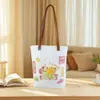 Bolsas de Lona Personalizadas con Impresión de Logo, Bolsas de Lona Publicitarias con Diseño Personalizado, Bolsas de Compras Ecológicas, Bolsas de Tela de un Solo Hombro