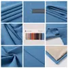 Tela de Lino Twill Lavado a la Arena-Algodón para Bolsos, Cortinas, Materiales para Zapatos, Tela de Mezcla de Lino y Algodón Tie-Dye