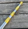 Cabo de Rede de Pesca de Aço Inoxidável 2,4m Telescópico Vara Arpão Equipamento de Pesca Cabo de Rede com Posicionamento Vara de Rede de Pesca