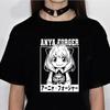 Nuevas Camisetas de Manga Corta Europeas y Americanas 2025 para Hombres y Mujeres, Camisetas con Estampado de Anime de Espías, Tallas Grandes