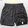 Pantalones Cortos de Doble Capa Explosivos para Hombre con Estampado 2D de Anime AliExpress, Pantalones de Entrenamiento Sueltos, Pantalones Deportivos