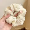 Novo Laço de Rabo de Cavalo de Alta Qualidade Estilo Francês 2025 para Mulheres, Acessório de Cabelo Simples Versátil Moda Coreana