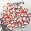 Acessórios de joias antigas faça você mesmo 8*14 gotas de água esmalte checo gotas de água cor orquídea grampo de cabelo vestido han material de vestido de noiva