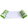 Reclinable de Malla de Agua Plegable Inflable Respaldo Rayado Flotador de Fila Diversión Acuática Flotador de Fila Montaje Fábrica Fuente